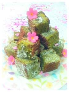 Cherie Kelly's Green Tea (Matcha) Chocolate Brownies