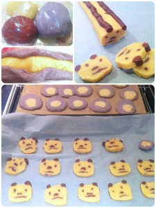 Cherie Kelly's Penguin, Lion and Panda Icebox Cookies