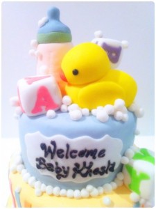 Cherie Kelly's Welcome Baby Boy Cake