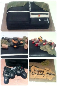 Cherie Kelly's Playstation PS3 Cake