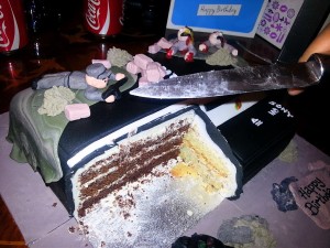 Cherie Kelly's Playstation PS3 Cake