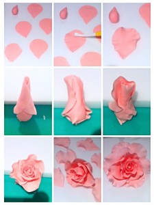 Cherie Kelly's Victoria Sponge Ruffle Cake with Sugar Rose