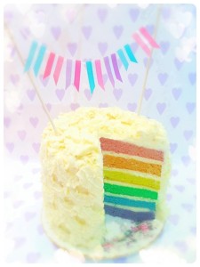 Cherie Kelly's Rainbow Cake