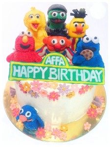 Cherie Kelly's Sesame Street Rainbow Cake Cherie Kelly's Sesame Street Rainbow Cake