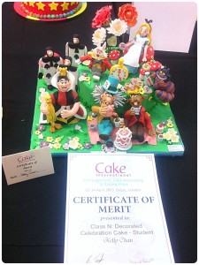 Cherie Kelly's Alice In the Wonderland Cake for Cake International Competition Cherie Kelly's Alice In the Wonderland Cake for Cake International Competition