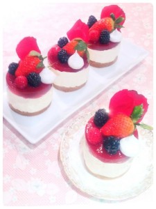 Cherie Kelly's Raspberry Cheesecake