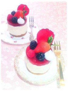 Cherie Kelly's Raspberry Cheesecake