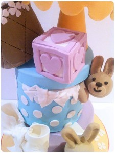 Cherie Kelly's Bunnies Topsy Turvy Cake 