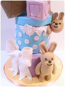 Cherie Kelly's Bunnies Topsy Turvy Cake 