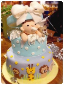 Cherie Kelly's Baby Boy Shower Cake
