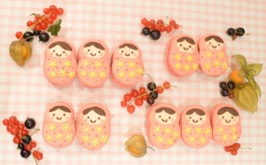 Cherie Kelly's Black Forest Gâteau with Russian Doll Macarons 