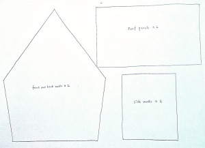 Cherie Kelly's Gingerbread House Templates